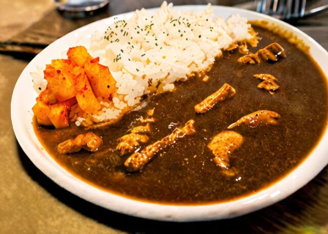 牛もつカレー《ご飯大盛り無料》